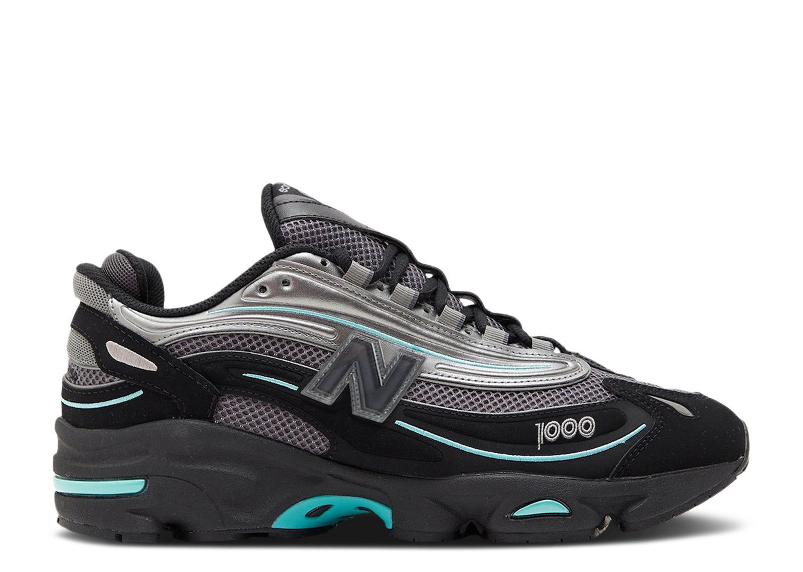 New Balance 1000 Negro Teal Jd Exclusive