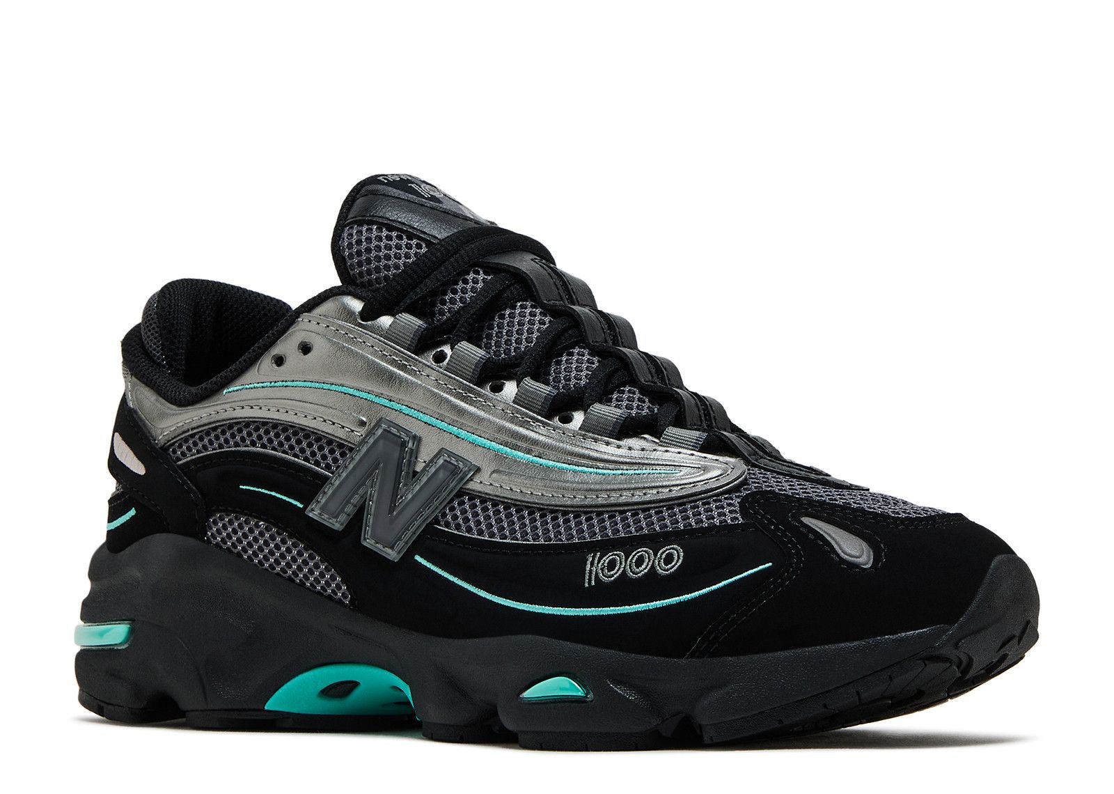 New Balance 1000 Negro Teal Jd Exclusive