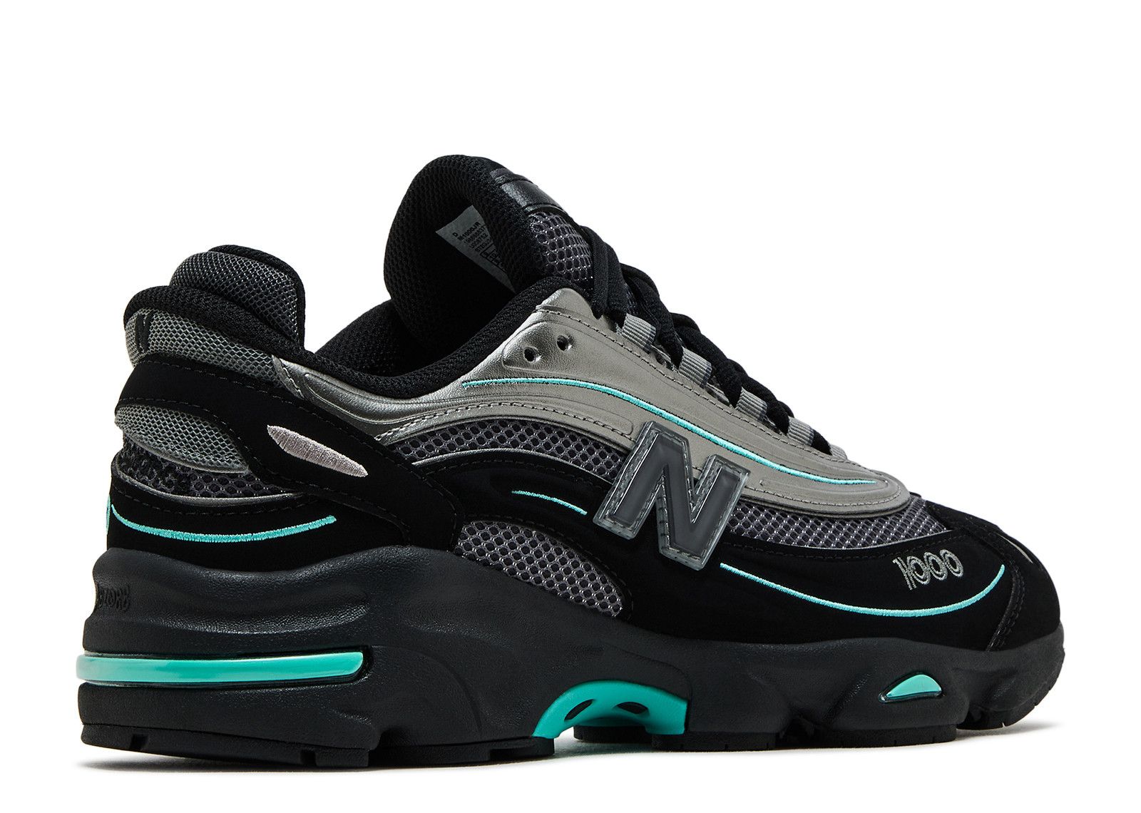 New Balance 1000 Negro Teal Jd Exclusive