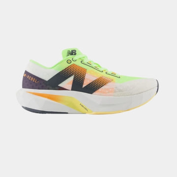 New Balance Fuelcell Rebel V4 White Bleached Lime Glow